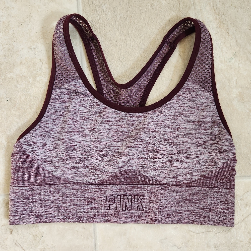 Victoria Secret Pink Seamless Sports Bra - Size XS